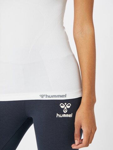 Hummel Λειτουργικό μπλουζάκι 'Tif' σε λευκό