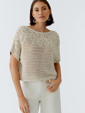 OUI Sweater in Beige: front