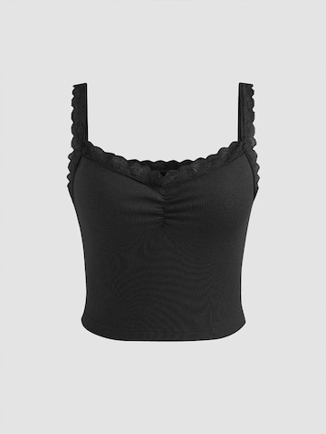 Hiccup Top in Schwarz
