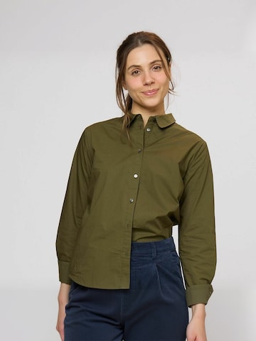 Noa Noa Shirt ' DoliNN ' in Grün: Vorderseite
