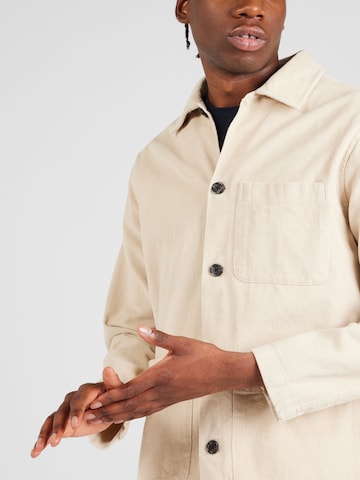 SELECTED HOMME Comfort Fit Overgangsjakke 'TONY' i beige