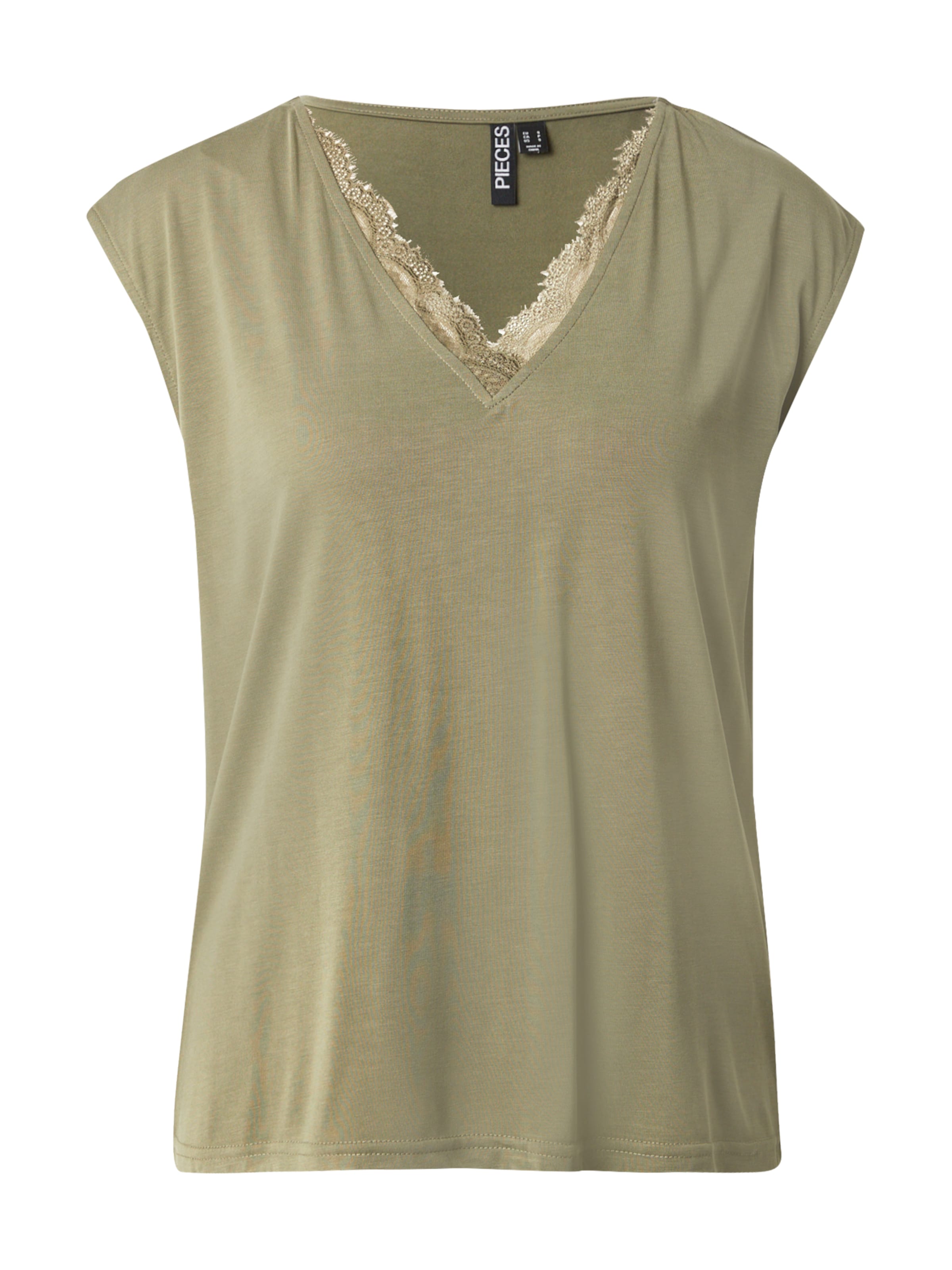 PIECES Shirts 'PCKAMALA' i grøn: forside