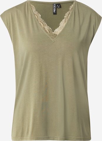 PIECES Shirts 'PCKAMALA' i grøn: forside