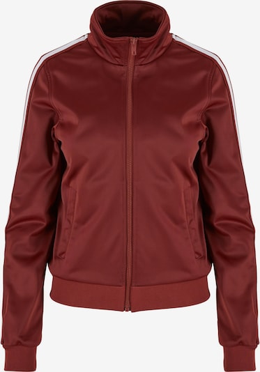 Demisezoninė striukė iš Urban Classics, spalva – rūdžių raudona / balta, Prekių apžvalga