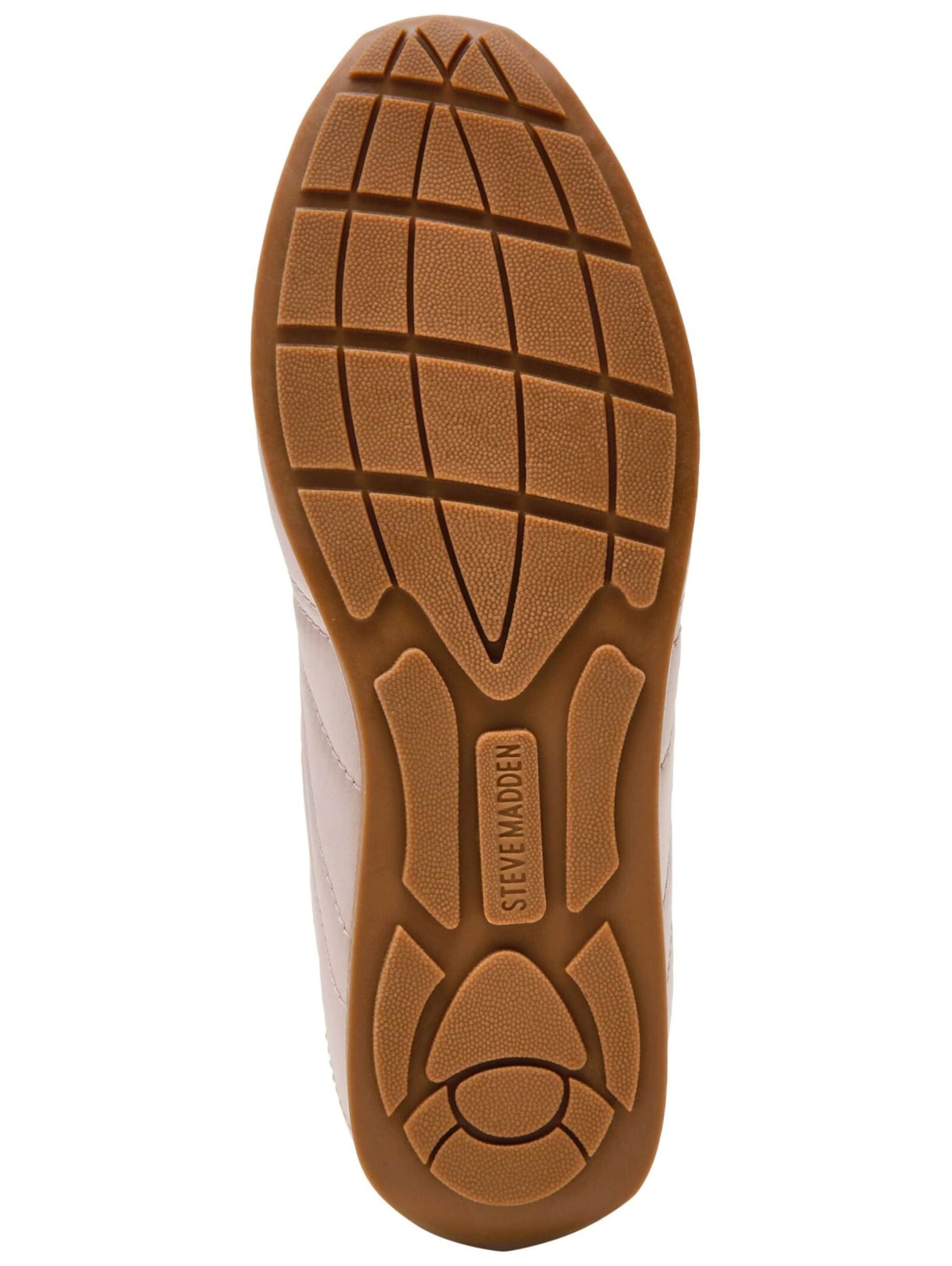 STEVE MADDEN Platform trainers in Beige