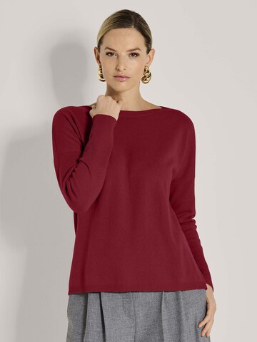 Pull-over MADELEINE en rouge : devant