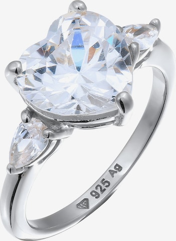 Bague 'Herz' ELLI en argent : devant