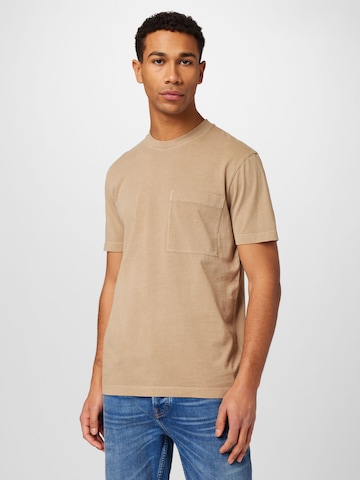 STRELLSON Shirt 'Cain' in Beige: voorkant