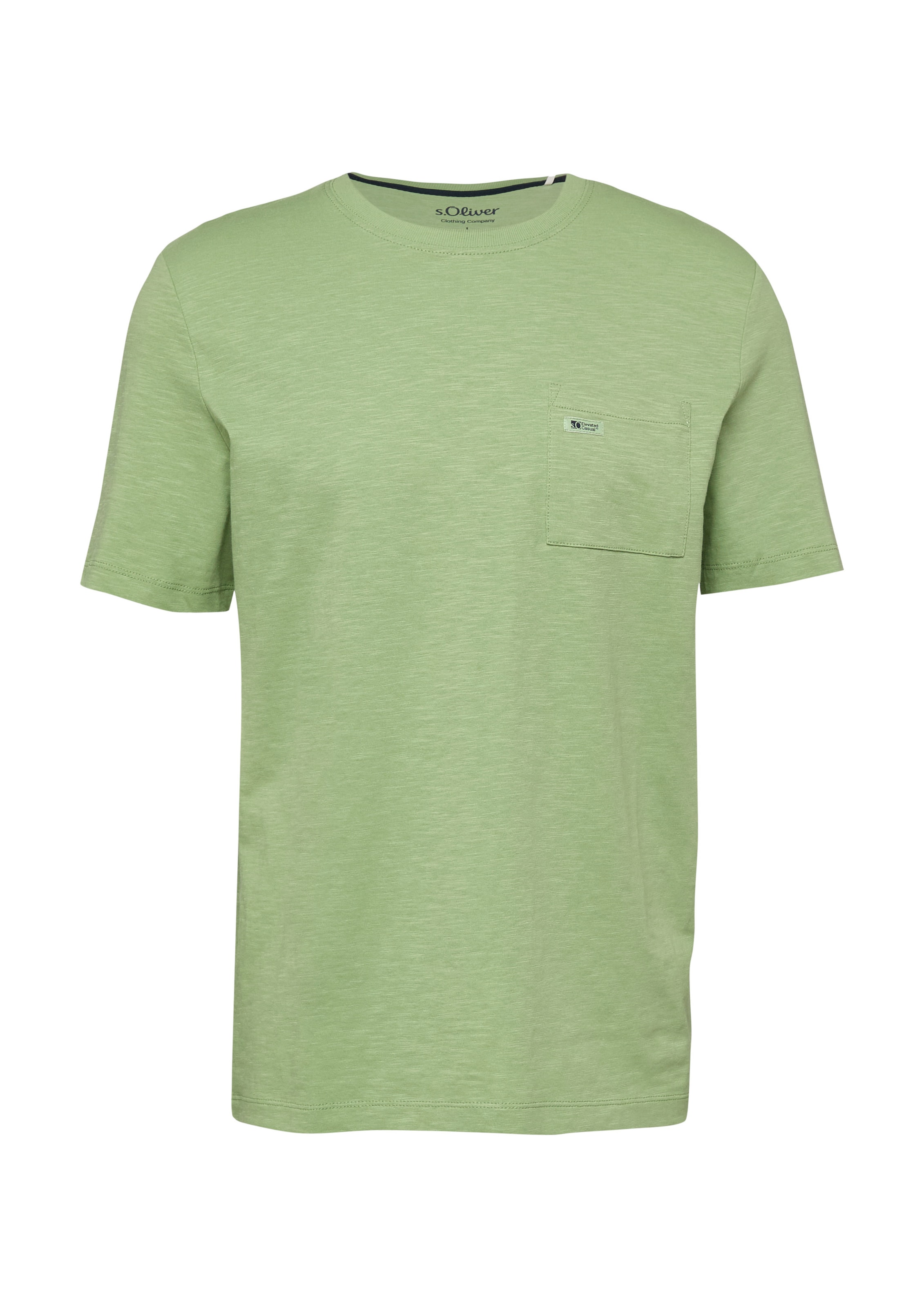 s.Oliver Shirt in Groen: voorkant