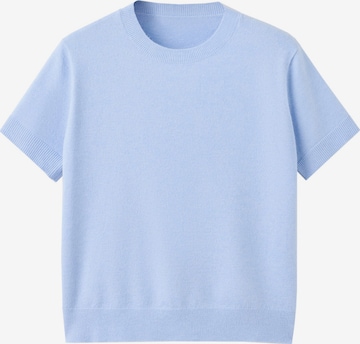 Pullover 'NEKKIN' di MANGO in blu: frontale