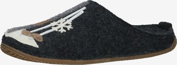 Living Kitzbühel Slippers in Grey: front