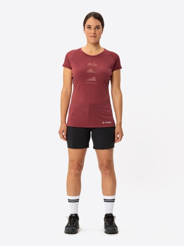 VAUDE Performance shirt 'Tekoa' in Red