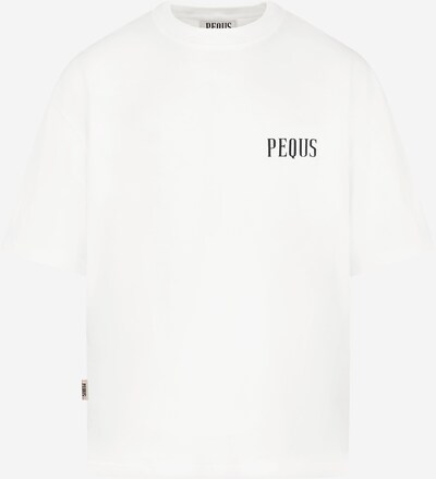 Pequs T-Shirt in schwarz / offwhite, Produktansicht