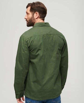 Superdry Regular fit Overhemd in Groen