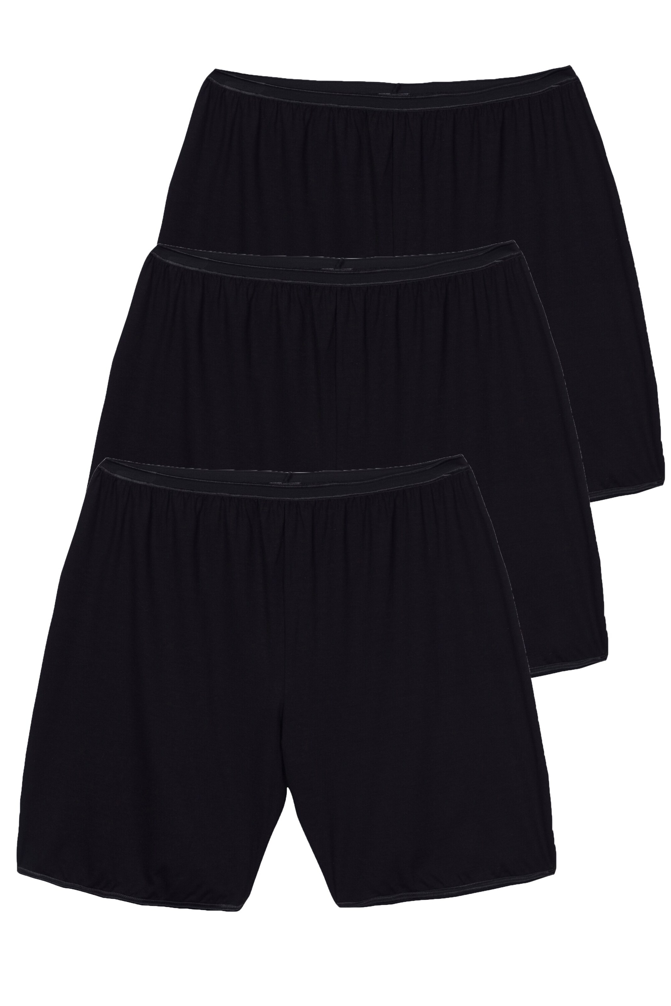 Ulla Popken Regular Broekje in Zwart: voorkant