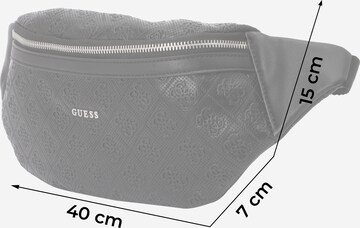 GUESS Gürteltasche 'ESCAPE' in Schwarz