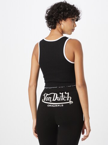 Von Dutch Originals Top 'ASHLEY' in Black