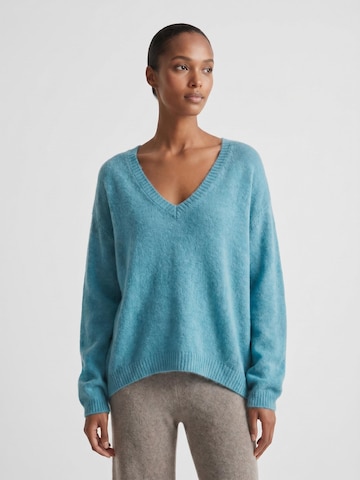 Pull-over oversize 'Silja' americandreams en bleu