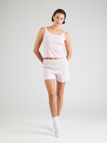 Women' Secret - Pijama de pantalón corto en rosa: frente