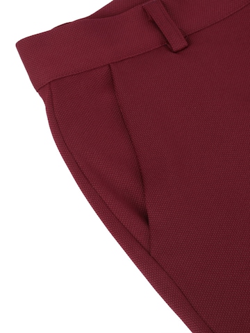 Youthup Slim fit Pants in Red