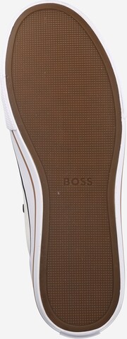 BOSS Black High-Top Sneakers 'Aiden' in White