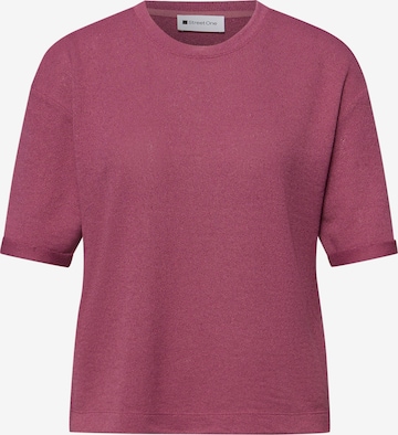 STREET ONE T-Shirt in Pink: Vorderseite