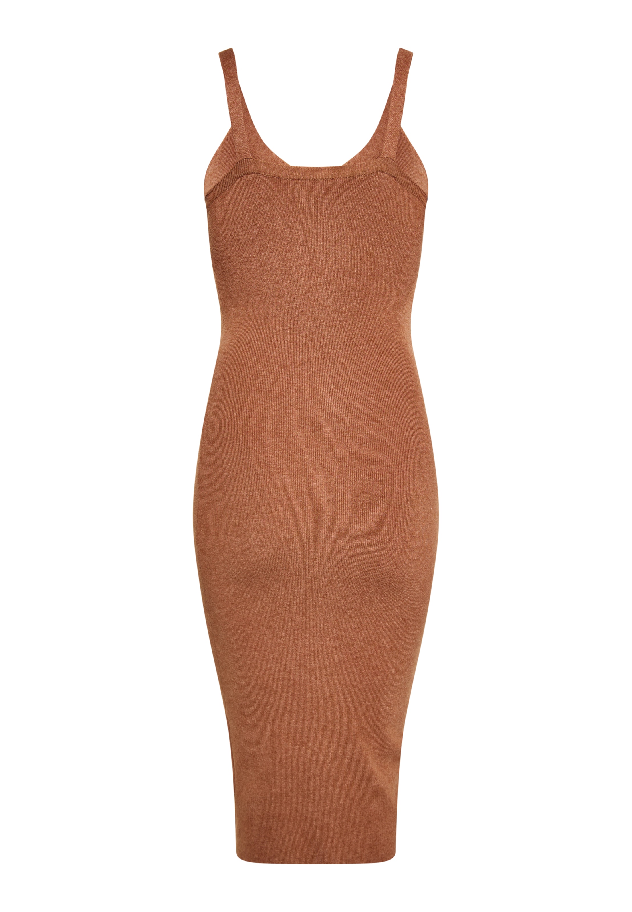 faina Трикотажное платье в Коричневый