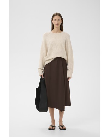 Jupe InWear en marron : devant