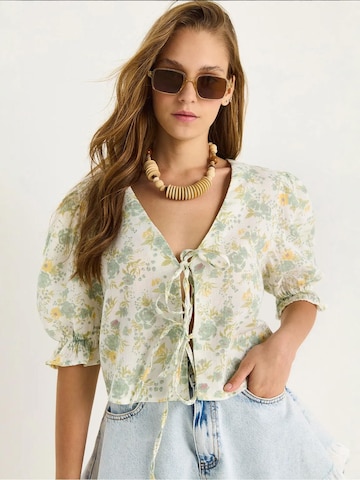 Chemisier Bianco Lucci en blanc