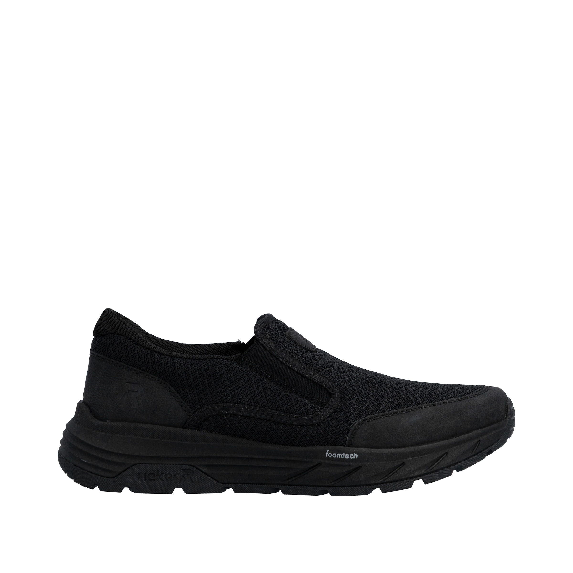 Rieker Slip On in Schwarz