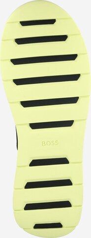 BOSS Black Sneakers laag 'Titanium Runn' in Zwart