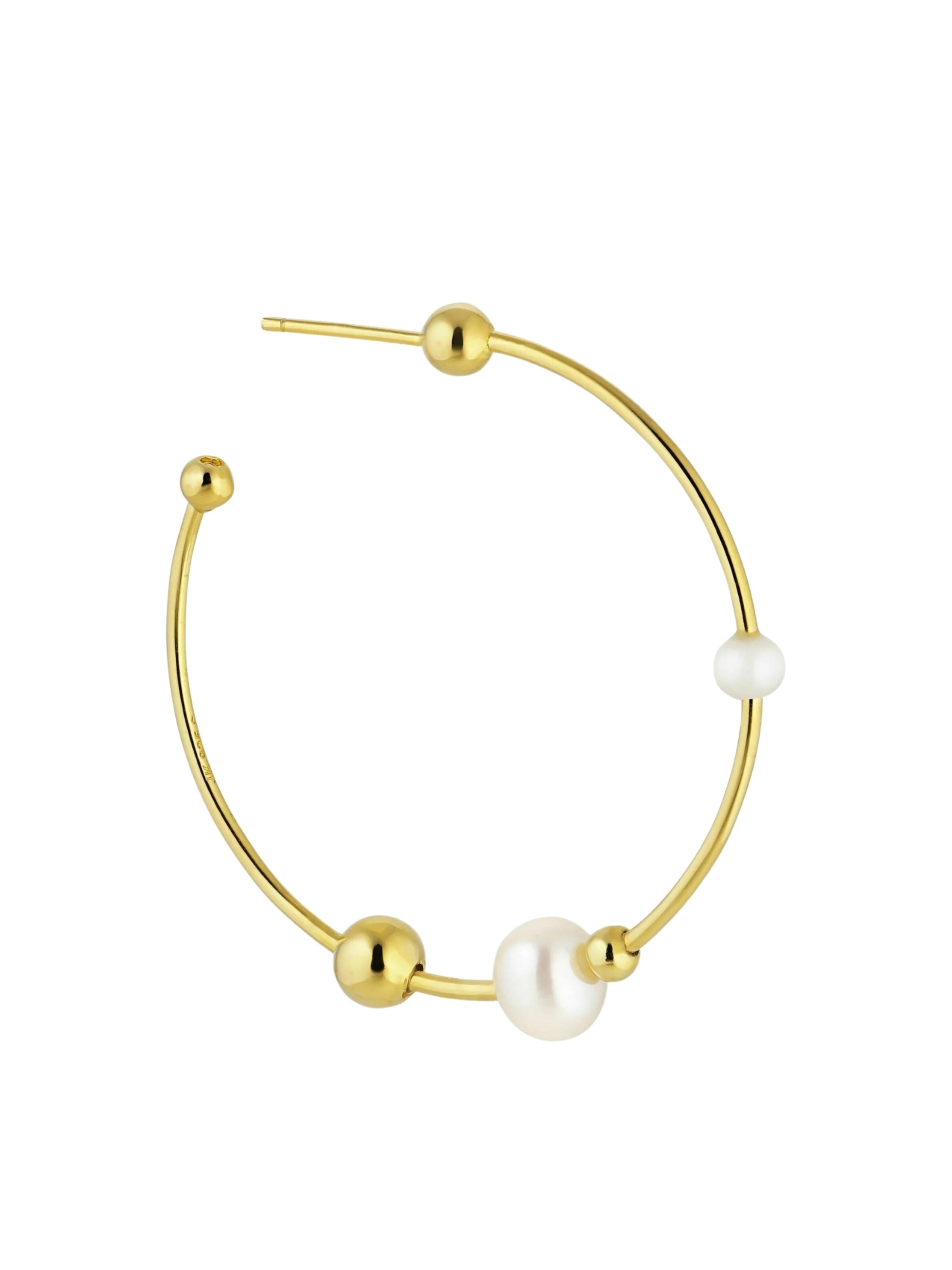 Jane Kønig Øreringe 'Atomic' i guld