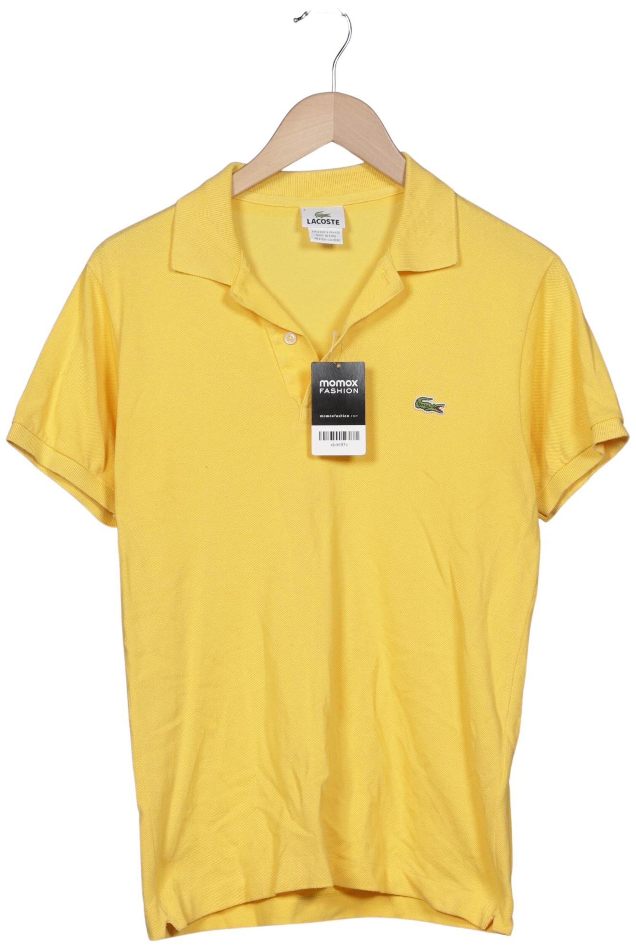 LACOSTE Poloshirt in S in gelb, Produktansicht
