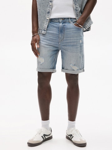regular Jeans di Pull&Bear in blu: frontale