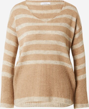 ZABAIONE Pullover 'No44ra' in Beige: predná strana