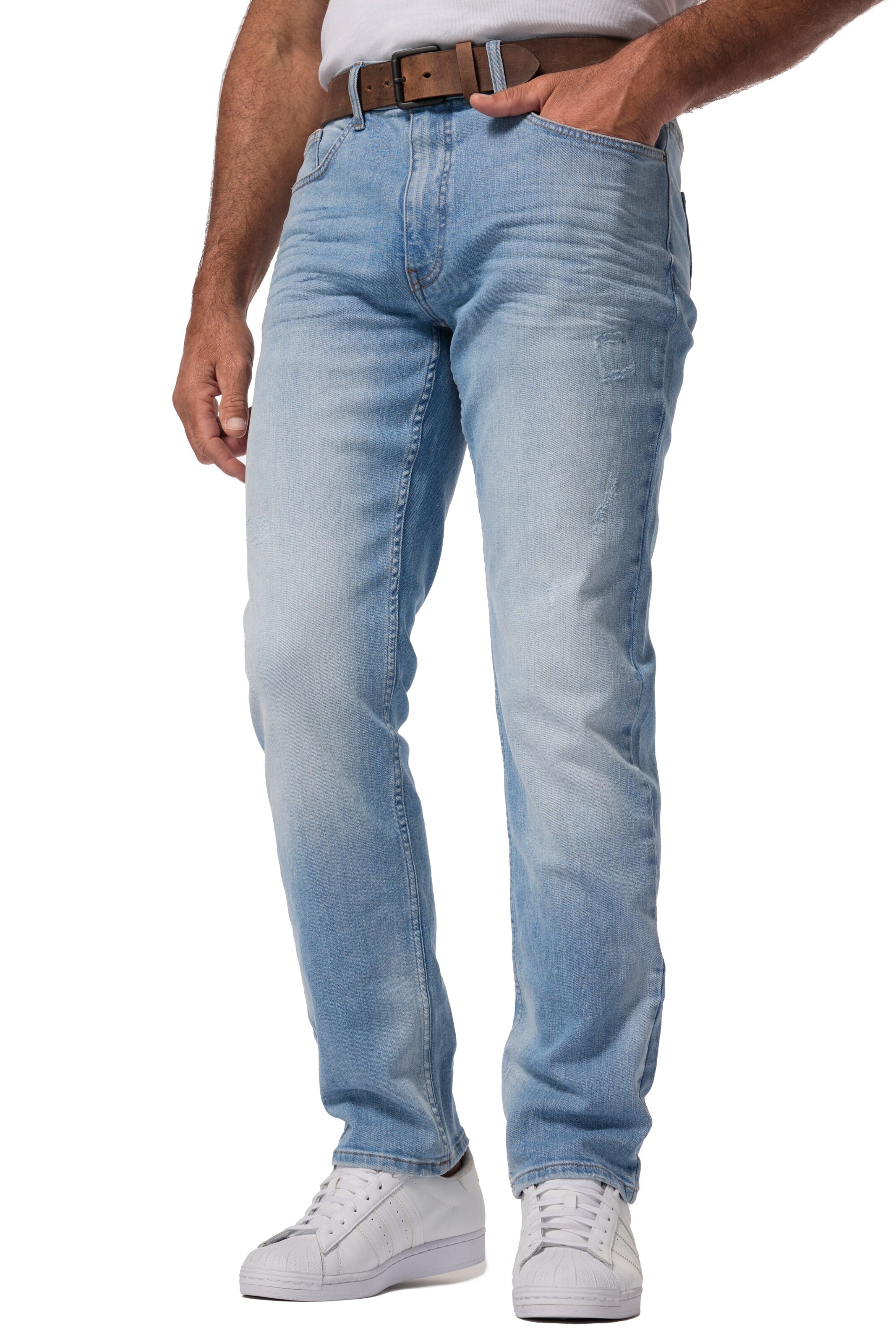 JP1880 Regular Jeans in Blauw: voorkant