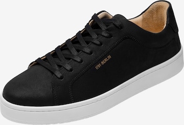 N91 Platform trainers 'Original Draft DG' in Black: front