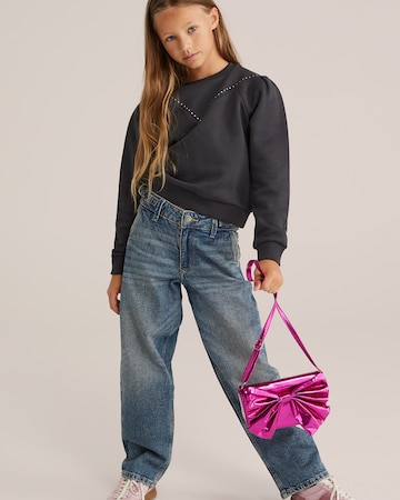 WE Fashion Sweatshirt in Schwarz
