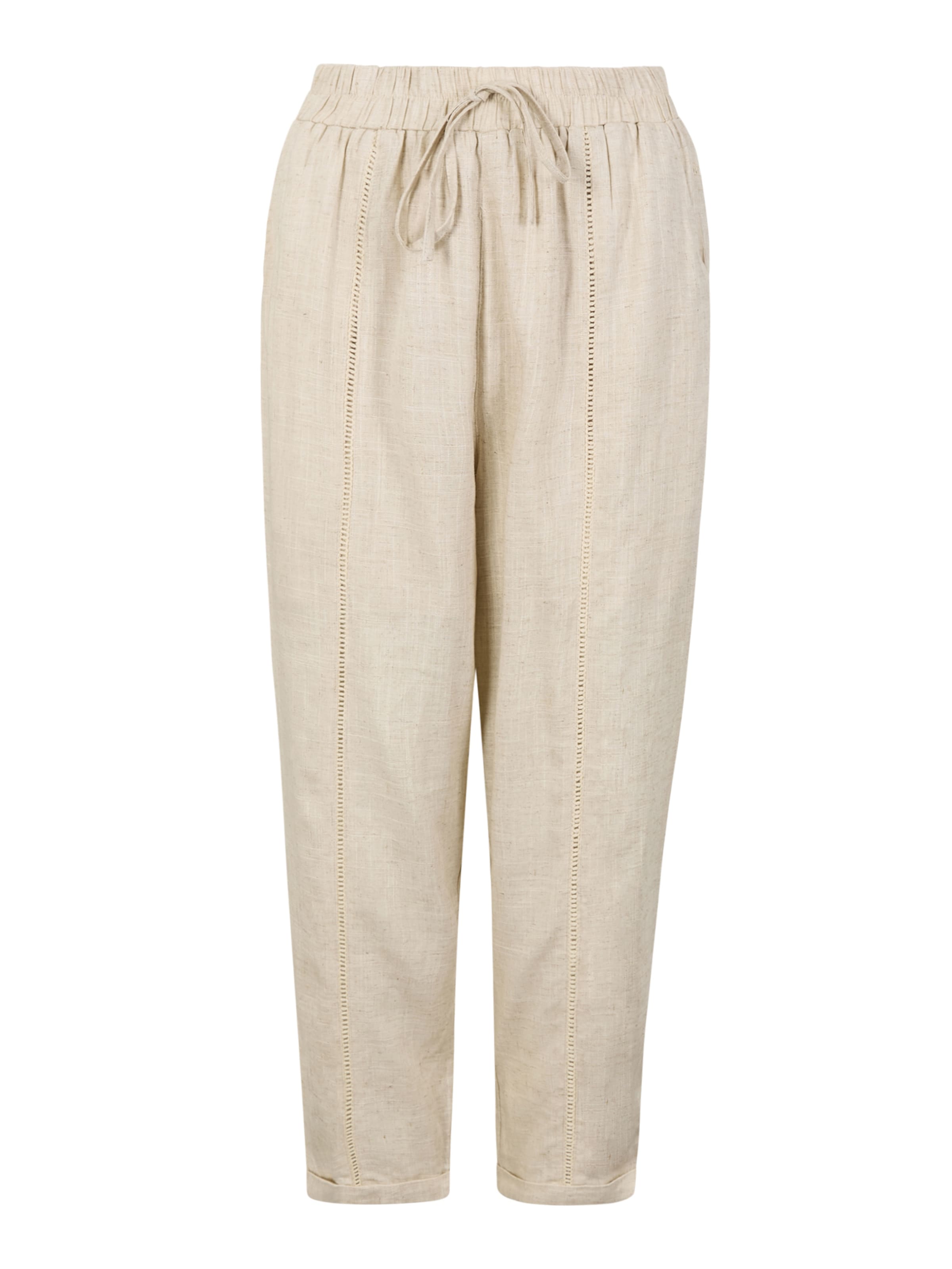 Regular Pantalon Apricot en beige : devant