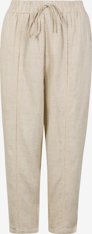 Regular Pantalon Apricot en beige : devant