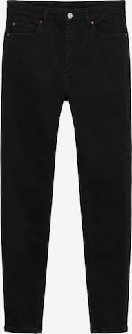 MANGO Skinny Jeans 'Noa' in Black: front