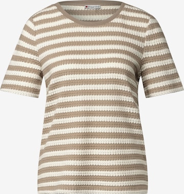 STREET ONE Shirt in Beige: front