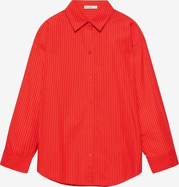 Bluză de la Pull&Bear pe roșu: față