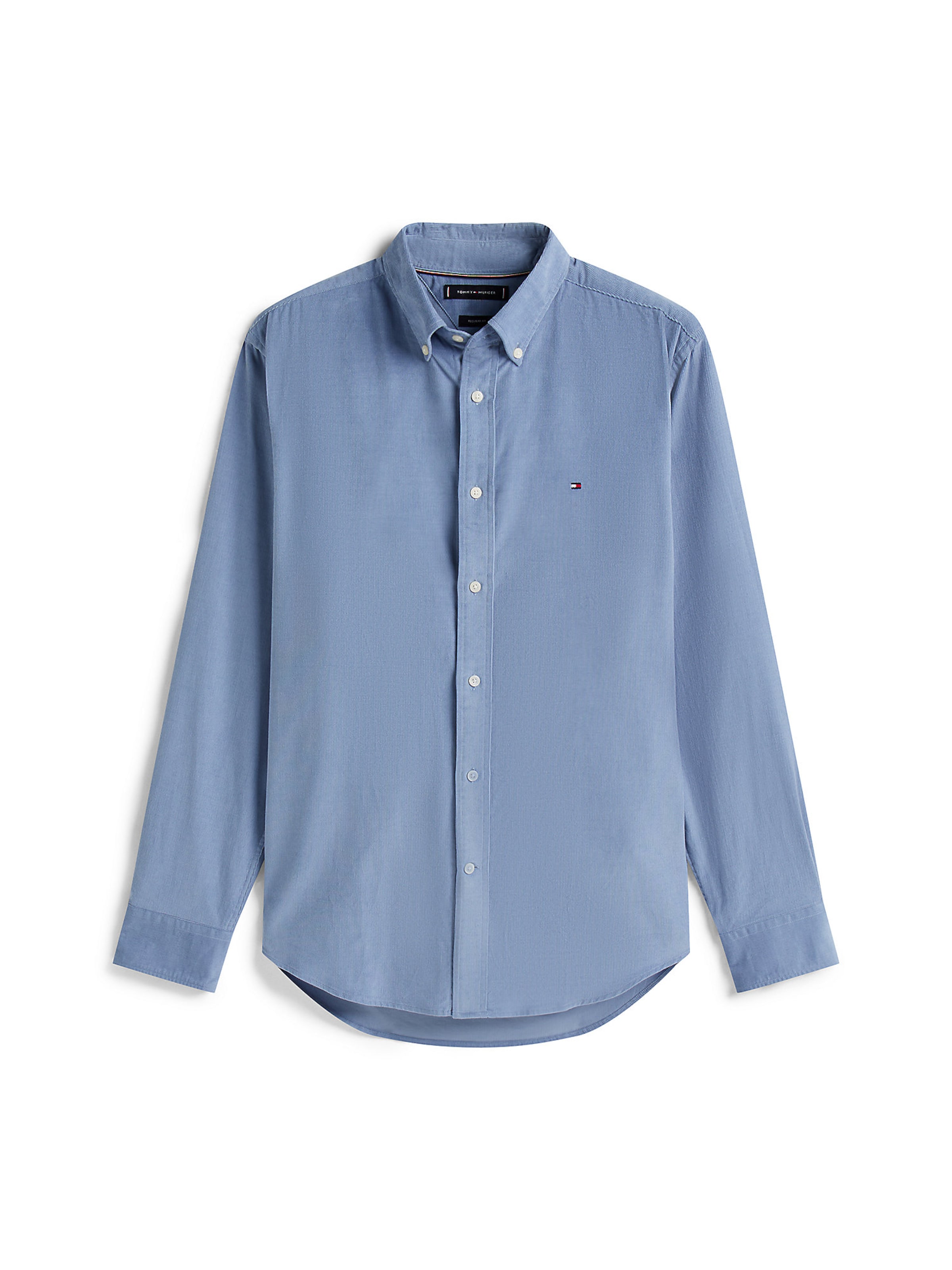 Coupe regular Chemise TOMMY HILFIGER en bleu : devant
