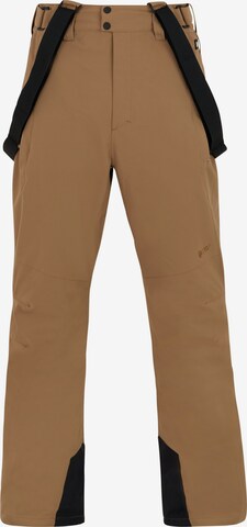 Pantalon de sport 'OWENS' PROTEST en marron : devant