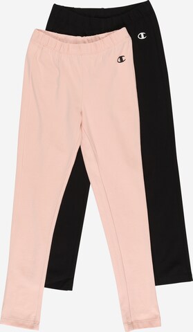 Champion Authentic Athletic Apparel Pants in Pink: front