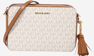 MICHAEL Michael Kors Чанта за през рамо тип преметка в телесен цвят / тъмнобежово / карамел, Преглед на продукта