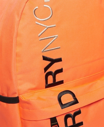 Superdry Backpack 'NYC Montana' in Orange