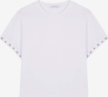 Scalpers Majica | bela barva: sprednja stran