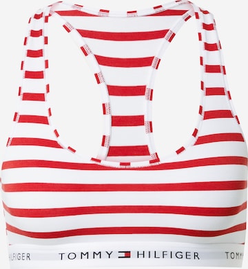 Tommy Hilfiger Underwear حمالة صدر بلون أحمر: الأمام